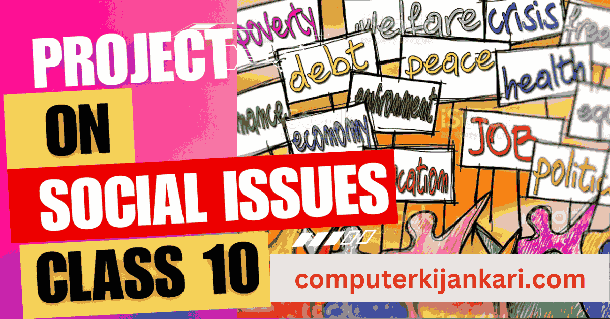 A Comprehensive Guide to the Class 10 Social Issues Project