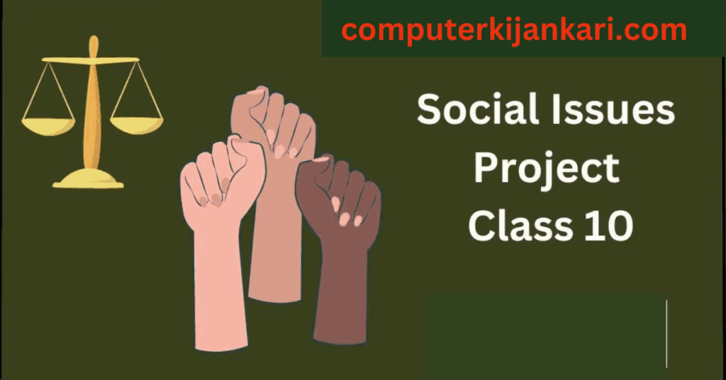 A Comprehensive Guide to the Class 10 Social Issues Project