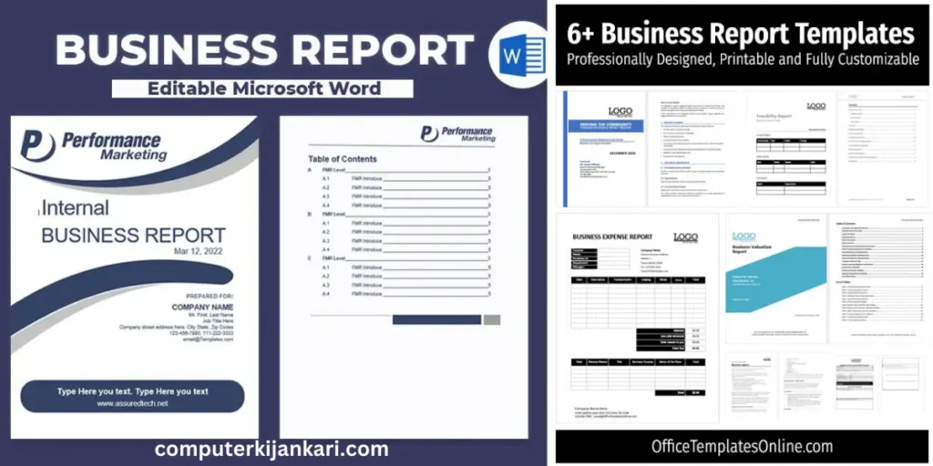ms word template