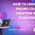 Online course creation